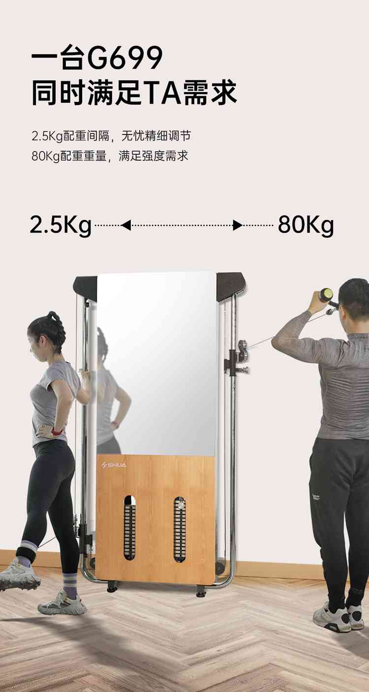 SH-G699 壁挂式拉绳训练器-广西米兰tiyu健身器材有限公司